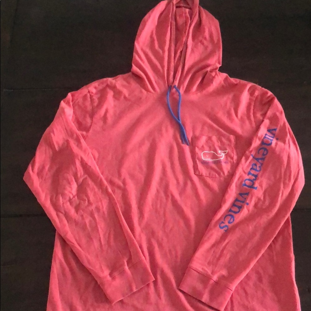 NWOT Mens long sleeve Vineyard Vines Hooded Tee